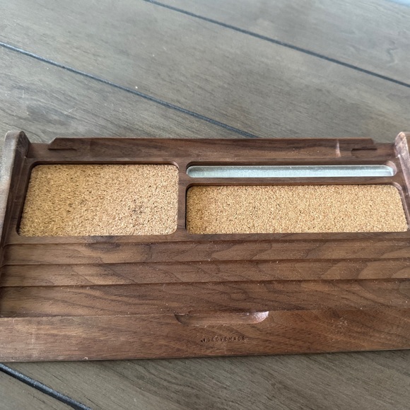 Grovemade Wood Apple Keyboard Tray - Walnut - Picture 2 of 3
